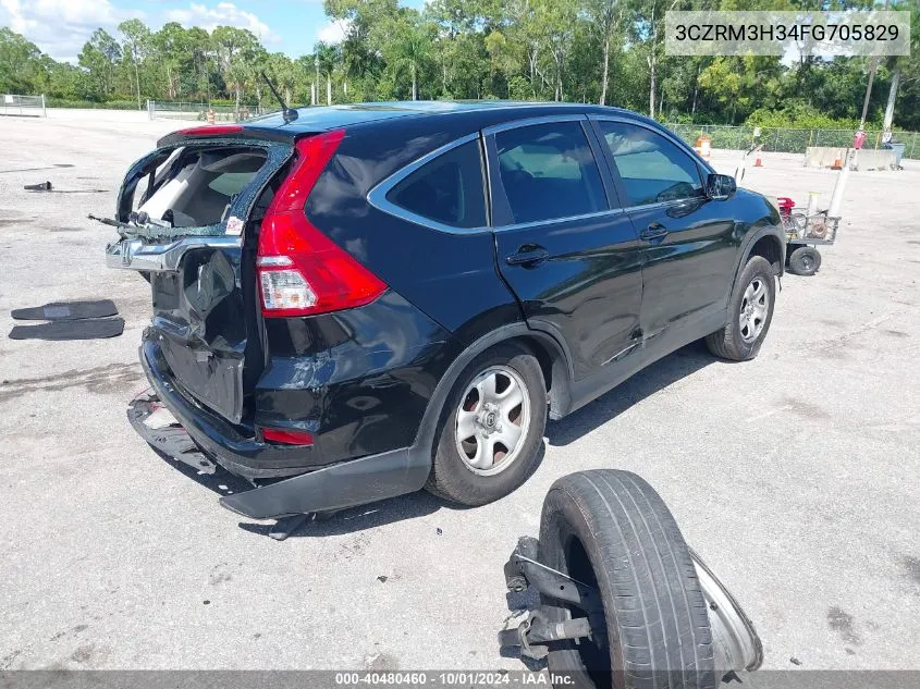 2015 Honda Cr-V Lx VIN: 3CZRM3H34FG705829 Lot: 40480460