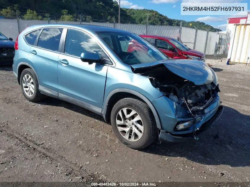 2HKRM4H52FH697931 2015 Honda Cr-V Ex