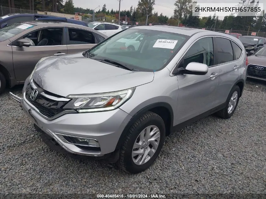 2015 Honda Cr-V Ex VIN: 2HKRM4H5XFH657855 Lot: 40485415