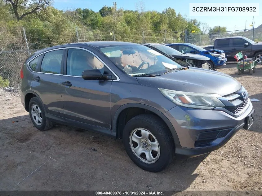 3CZRM3H31FG708932 2015 Honda Cr-V Lx