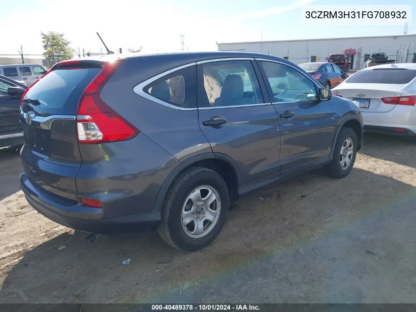 3CZRM3H31FG708932 2015 Honda Cr-V Lx