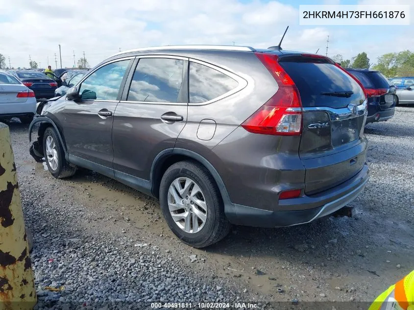 2HKRM4H73FH661876 2015 Honda Cr-V Ex-L