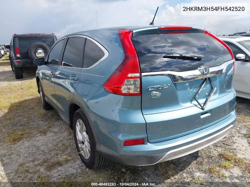 2HKRM3H54FH542520 2015 Honda Cr-V Ex