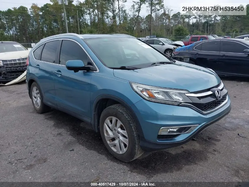 2HKRM3H75FH535450 2015 Honda Cr-V Exl