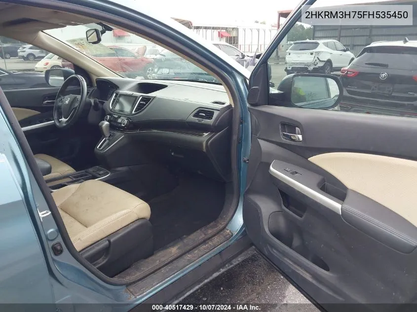 2HKRM3H75FH535450 2015 Honda Cr-V Exl