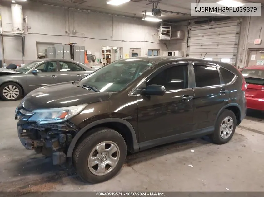 5J6RM4H39FL039379 2015 Honda Cr-V Lx