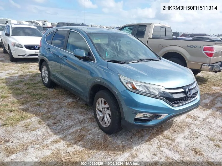 2015 Honda Cr-V Ex VIN: 2HKRM3H50FH511314 Lot: 40520825