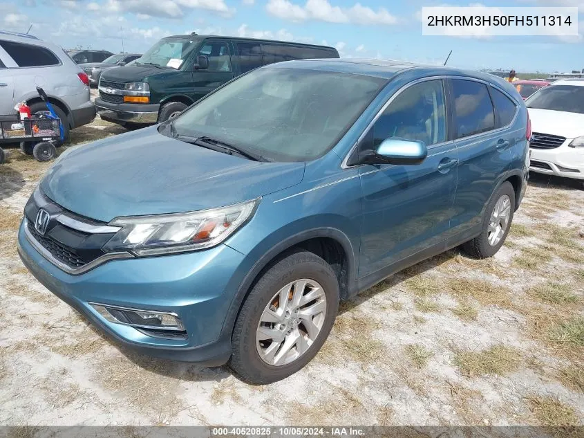 2015 Honda Cr-V Ex VIN: 2HKRM3H50FH511314 Lot: 40520825