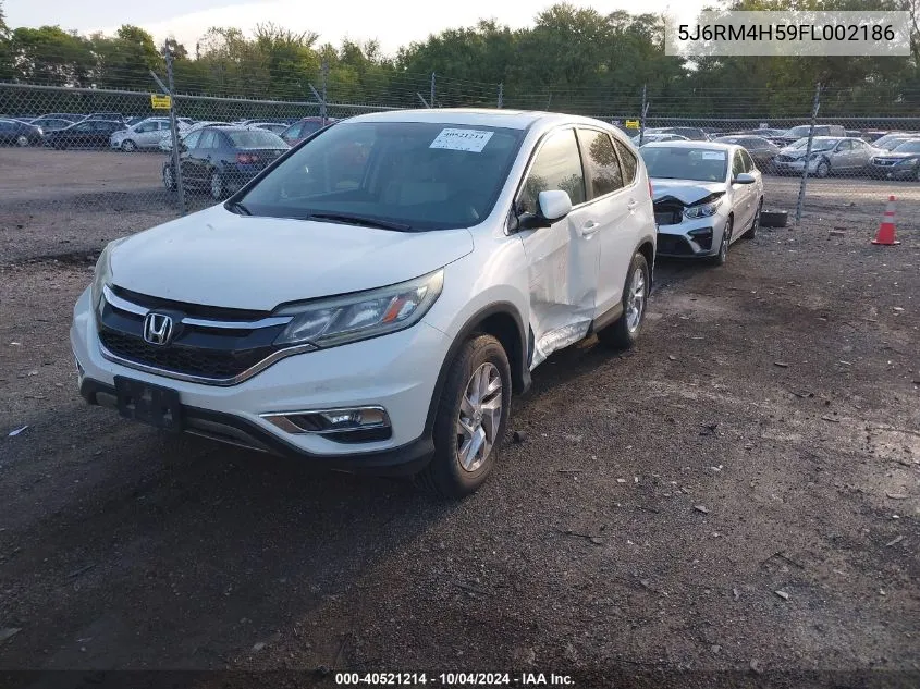 5J6RM4H59FL002186 2015 Honda Cr-V Ex