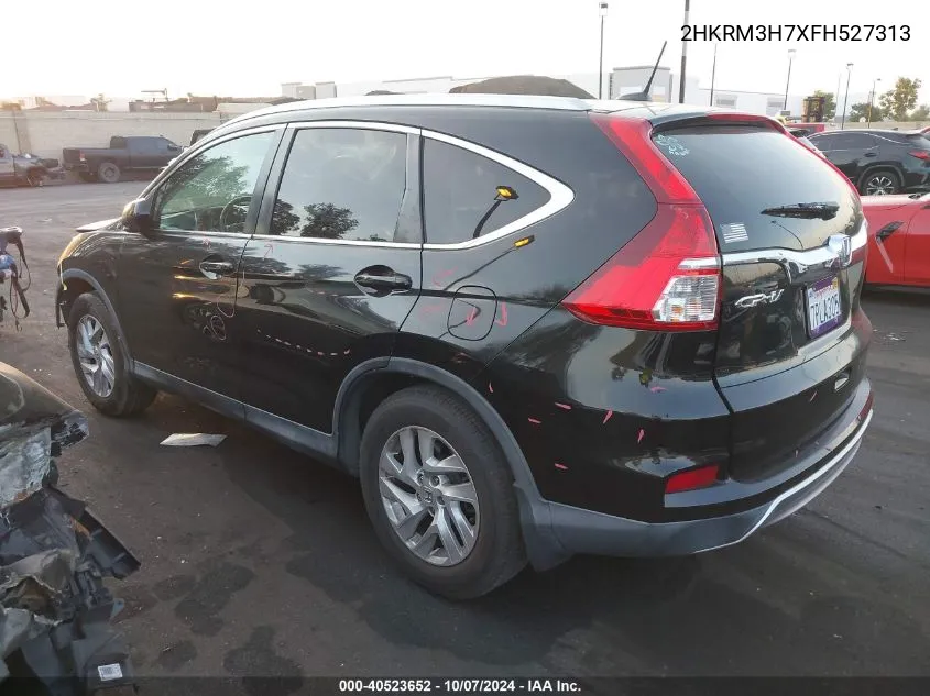 2015 Honda Cr-V Ex-L VIN: 2HKRM3H7XFH527313 Lot: 40523652