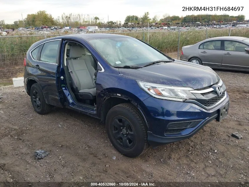 2HKRM4H31FH684697 2015 Honda Cr-V Lx