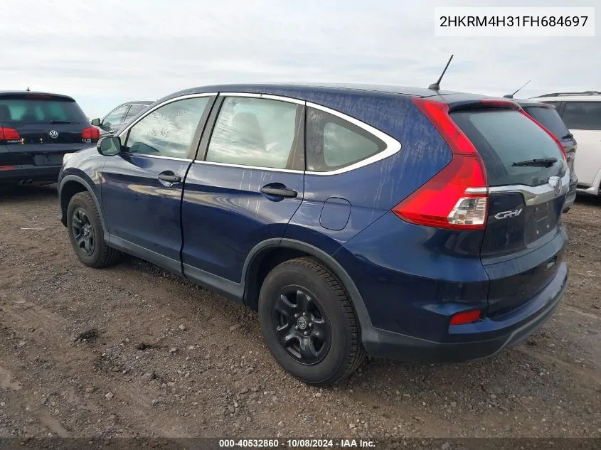 2HKRM4H31FH684697 2015 Honda Cr-V Lx