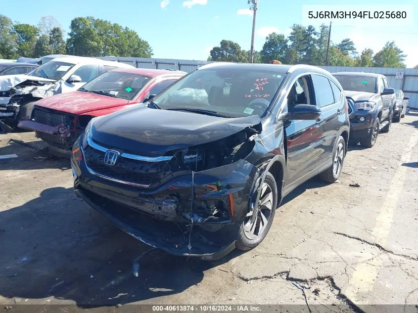 2015 Honda Cr-V Touring VIN: 5J6RM3H94FL025680 Lot: 40613874