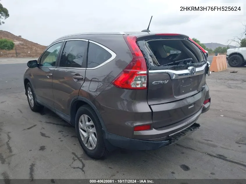 2HKRM3H76FH525624 2015 Honda Cr-V Ex-L