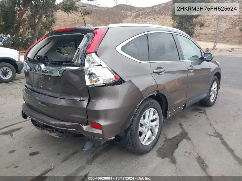 2HKRM3H76FH525624 2015 Honda Cr-V Ex-L