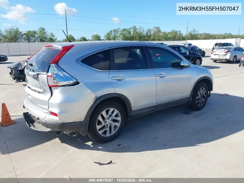 2015 Honda Cr-V Ex VIN: 2HKRM3H55FH507047 Lot: 40679367