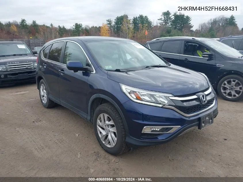 2015 Honda Cr-V Ex VIN: 2HKRM4H52FH668431 Lot: 40688984