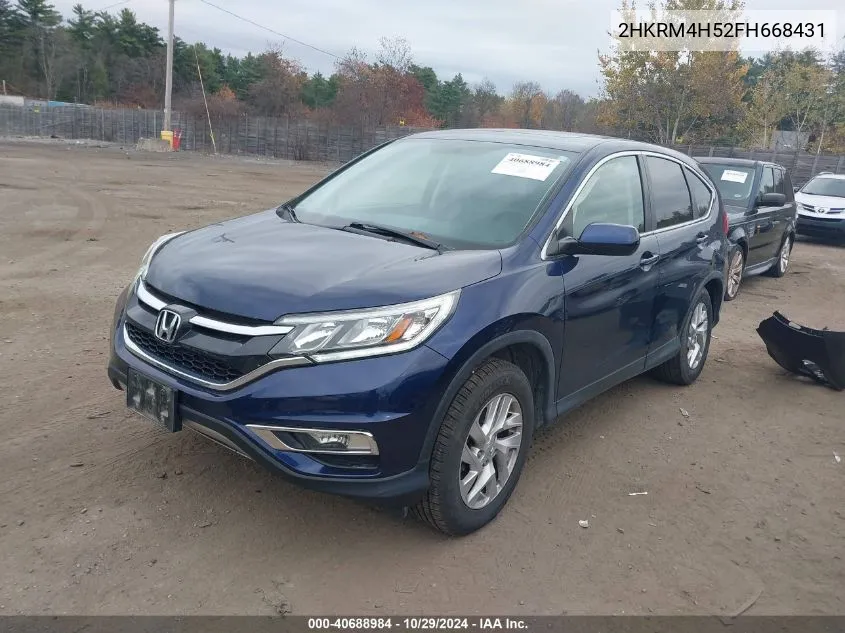 2015 Honda Cr-V Ex VIN: 2HKRM4H52FH668431 Lot: 40688984