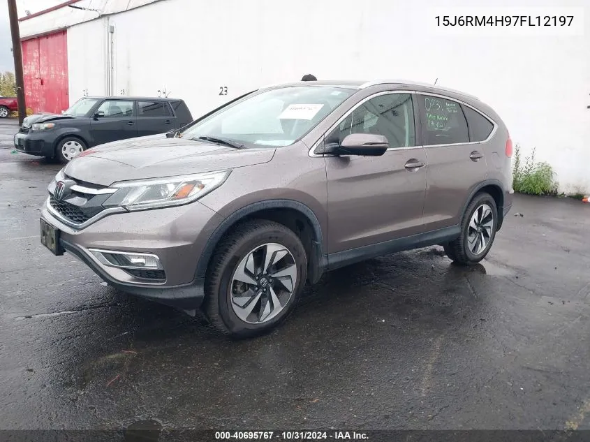 2015 Honda Cr-V Touring VIN: 15J6RM4H97FL12197 Lot: 40695767