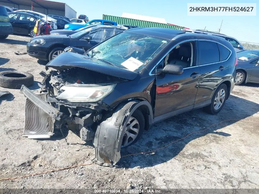 2HKRM3H77FH524627 2015 Honda Cr-V Ex-L