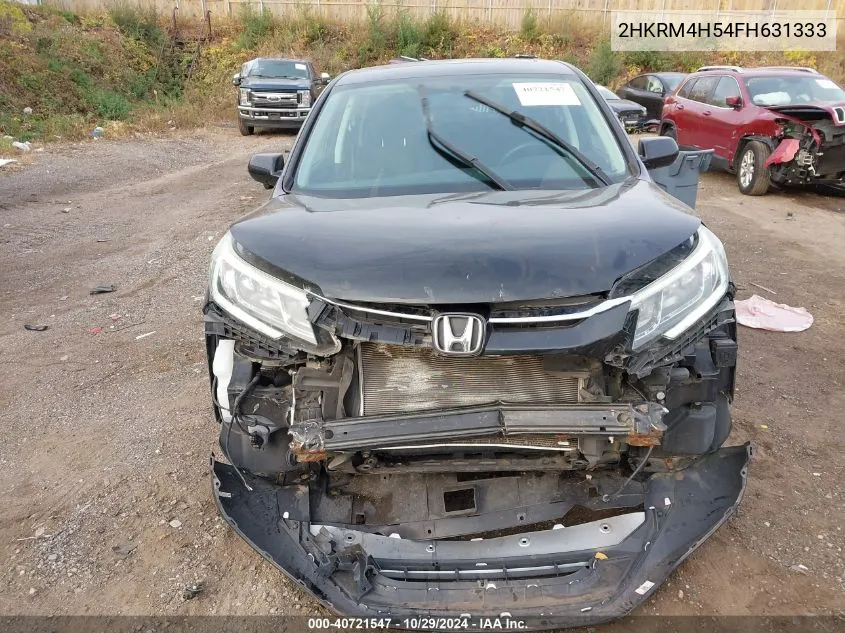 2HKRM4H54FH631333 2015 Honda Cr-V Ex