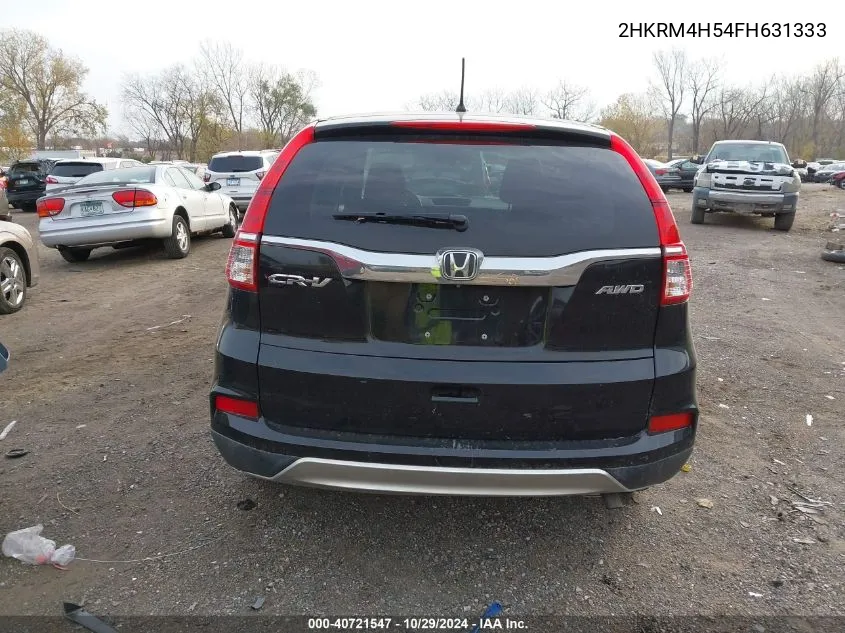 2HKRM4H54FH631333 2015 Honda Cr-V Ex