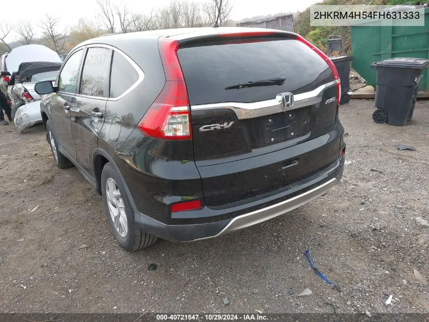 2HKRM4H54FH631333 2015 Honda Cr-V Ex