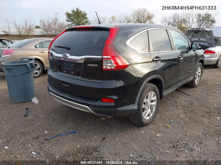 2HKRM4H54FH631333 2015 Honda Cr-V Ex