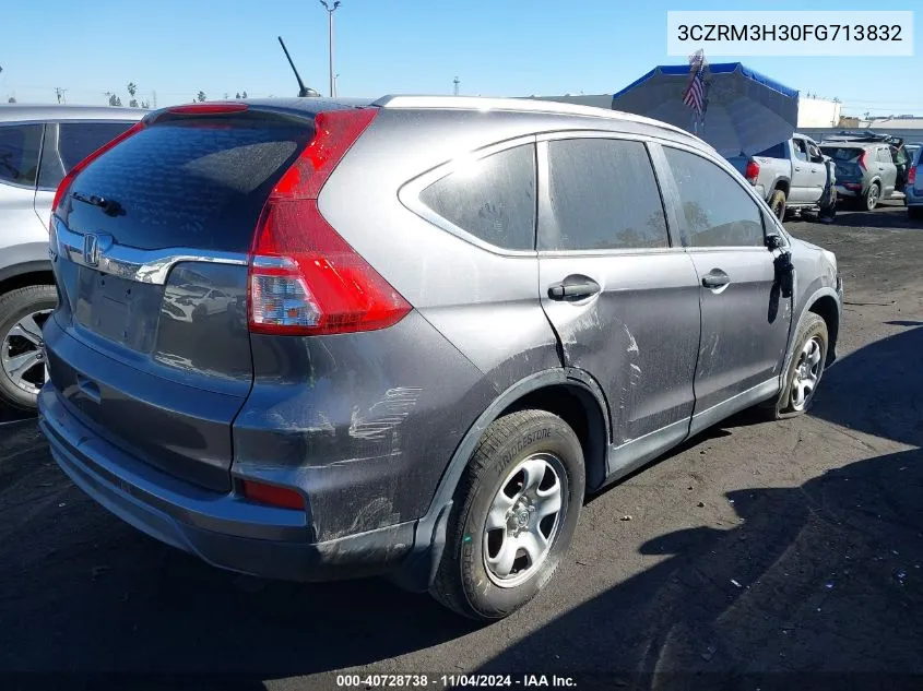 2015 Honda Cr-V Lx VIN: 3CZRM3H30FG713832 Lot: 40728738