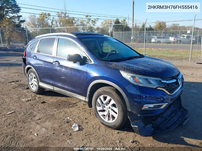 2HKRM3H76FH555416 2015 Honda Cr-V Ex-L