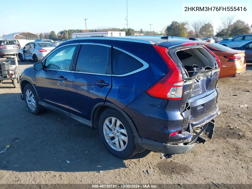 2HKRM3H76FH555416 2015 Honda Cr-V Ex-L