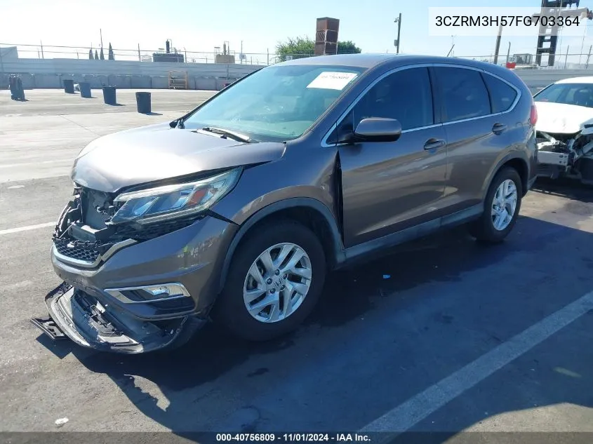 2015 Honda Cr-V Ex VIN: 3CZRM3H57FG703364 Lot: 40756809