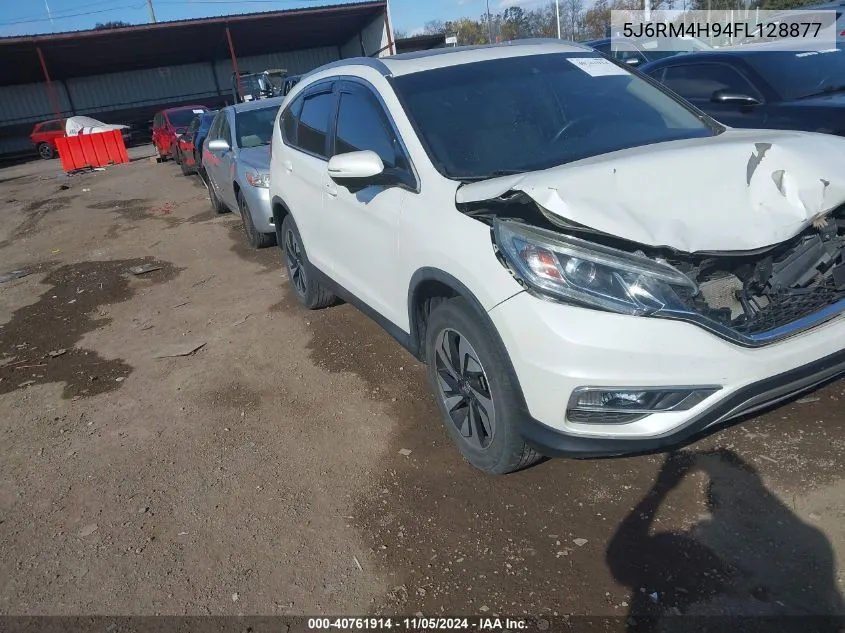 2015 Honda Cr-V Touring VIN: 5J6RM4H94FL128877 Lot: 40761914