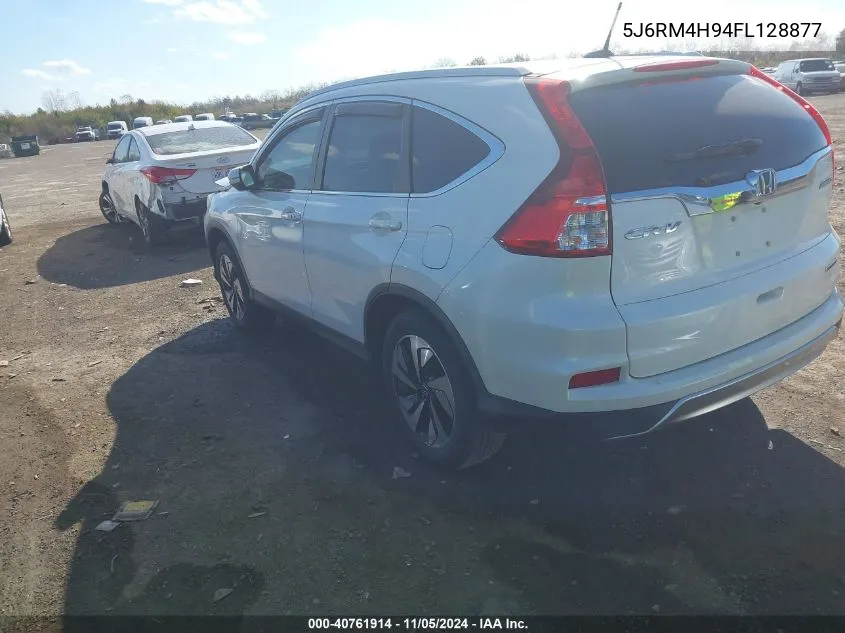 2015 Honda Cr-V Touring VIN: 5J6RM4H94FL128877 Lot: 40761914