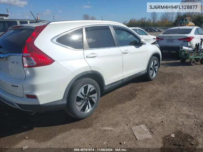 2015 Honda Cr-V Touring VIN: 5J6RM4H94FL128877 Lot: 40761914