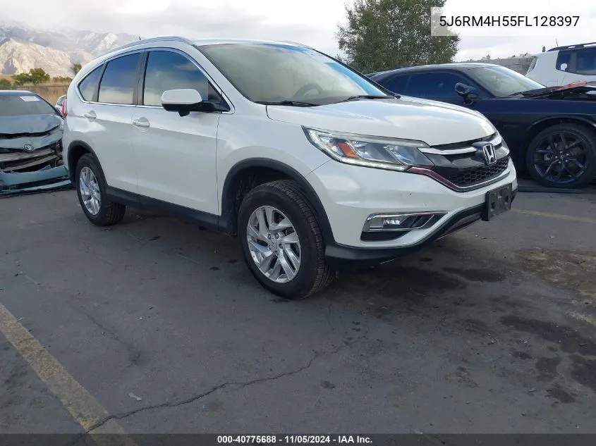 2015 Honda Cr-V Ex VIN: 5J6RM4H55FL128397 Lot: 40775688