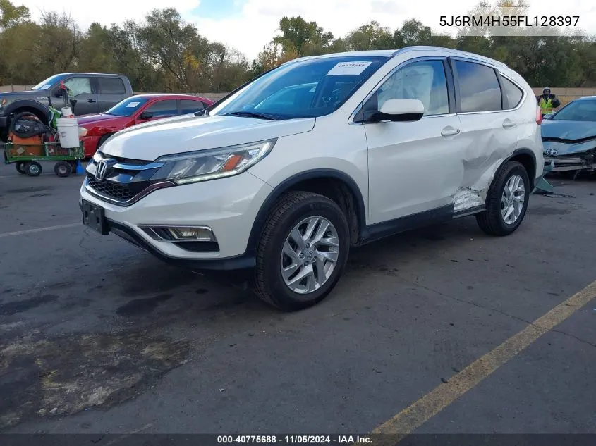 2015 Honda Cr-V Ex VIN: 5J6RM4H55FL128397 Lot: 40775688