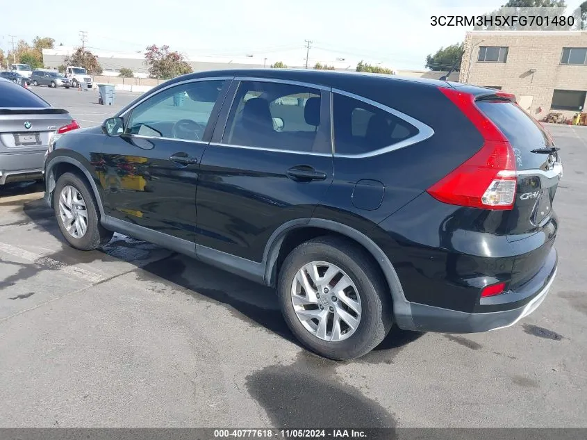 2015 Honda Cr-V Ex VIN: 3CZRM3H5XFG701480 Lot: 40777618