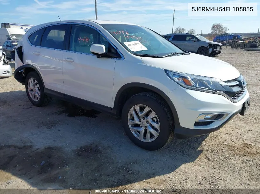 2015 Honda Cr-V Ex VIN: 5J6RM4H54FL105855 Lot: 40784490