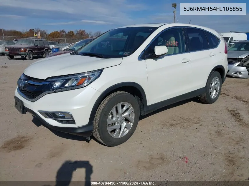 2015 Honda Cr-V Ex VIN: 5J6RM4H54FL105855 Lot: 40784490