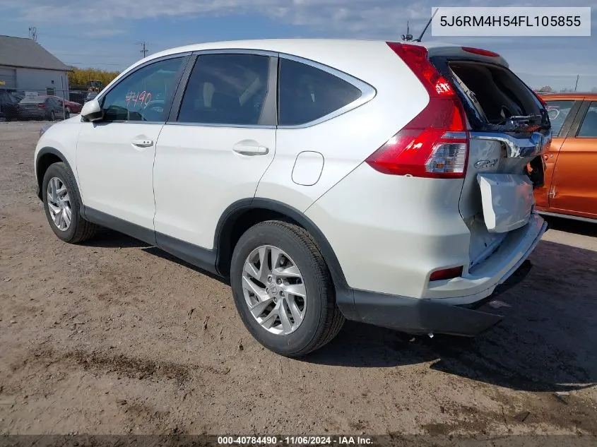 2015 Honda Cr-V Ex VIN: 5J6RM4H54FL105855 Lot: 40784490