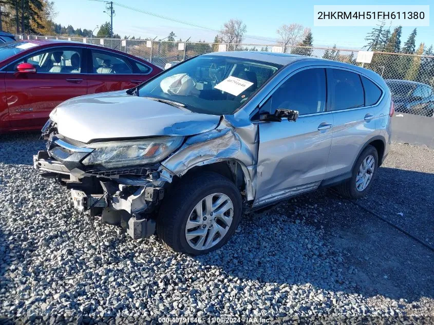 2015 Honda Cr-V Ex VIN: 2HKRM4H51FH611380 Lot: 40791646