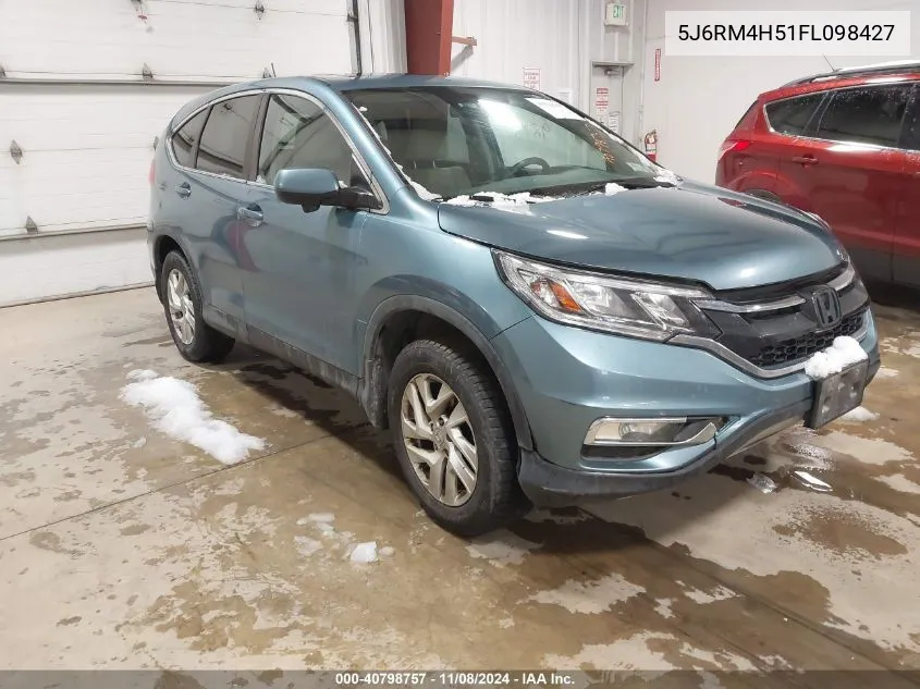 2015 Honda Cr-V Ex VIN: 5J6RM4H51FL098427 Lot: 40798757