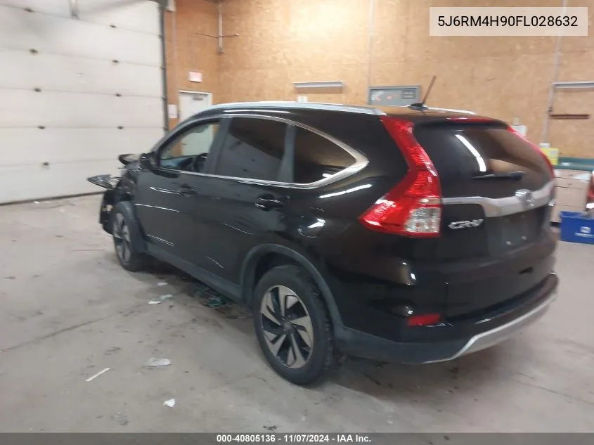 2015 Honda Cr-V Touring VIN: 5J6RM4H90FL028632 Lot: 40805136