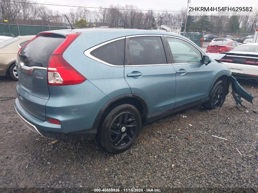 2015 Honda Cr-V Ex VIN: 2HKRM4H54FH629582 Lot: 40859936