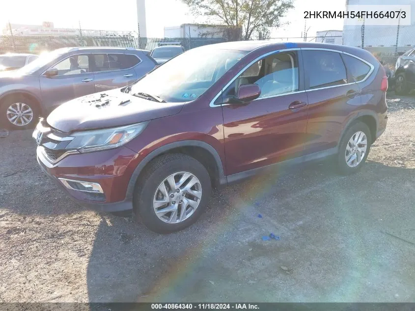 2015 Honda Cr-V Ex VIN: 2HKRM4H54FH664073 Lot: 40864340