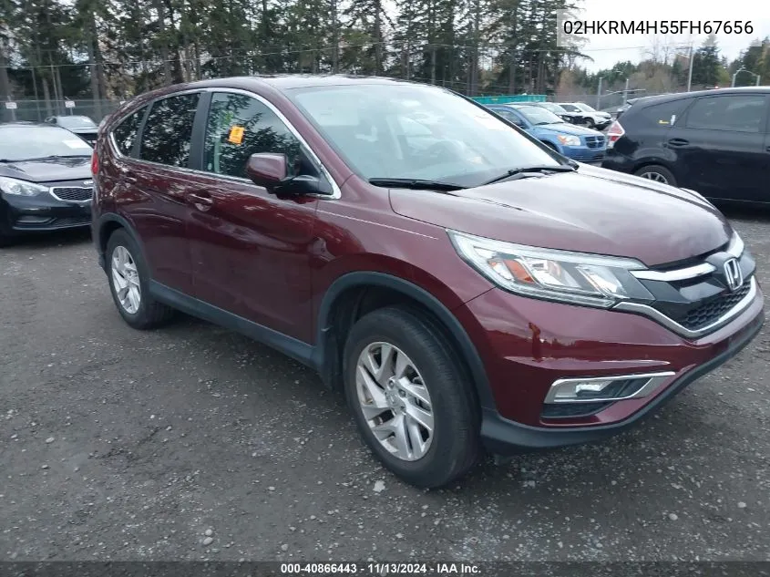 2015 Honda Cr-V Ex VIN: 02HKRM4H55FH67656 Lot: 40866443