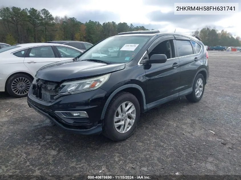 2015 Honda Cr-V Ex VIN: 2HKRM4H58FH631741 Lot: 40878698