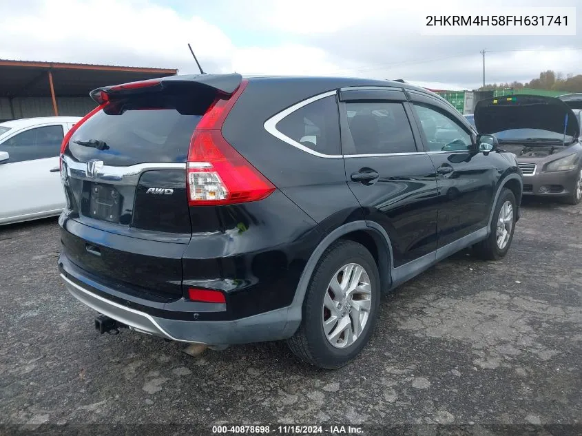 2015 Honda Cr-V Ex VIN: 2HKRM4H58FH631741 Lot: 40878698