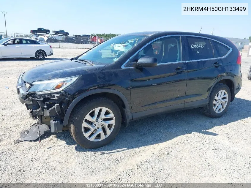 2HKRM4H50GH133499 2016 Honda Cr-V